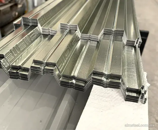 Estiba de losacero galvanizado